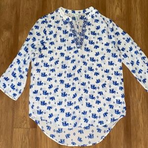 Society Girl blouse. Size M